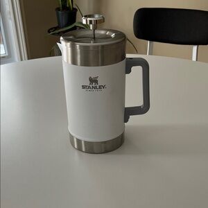 Stanley White and Silver Coffee Press